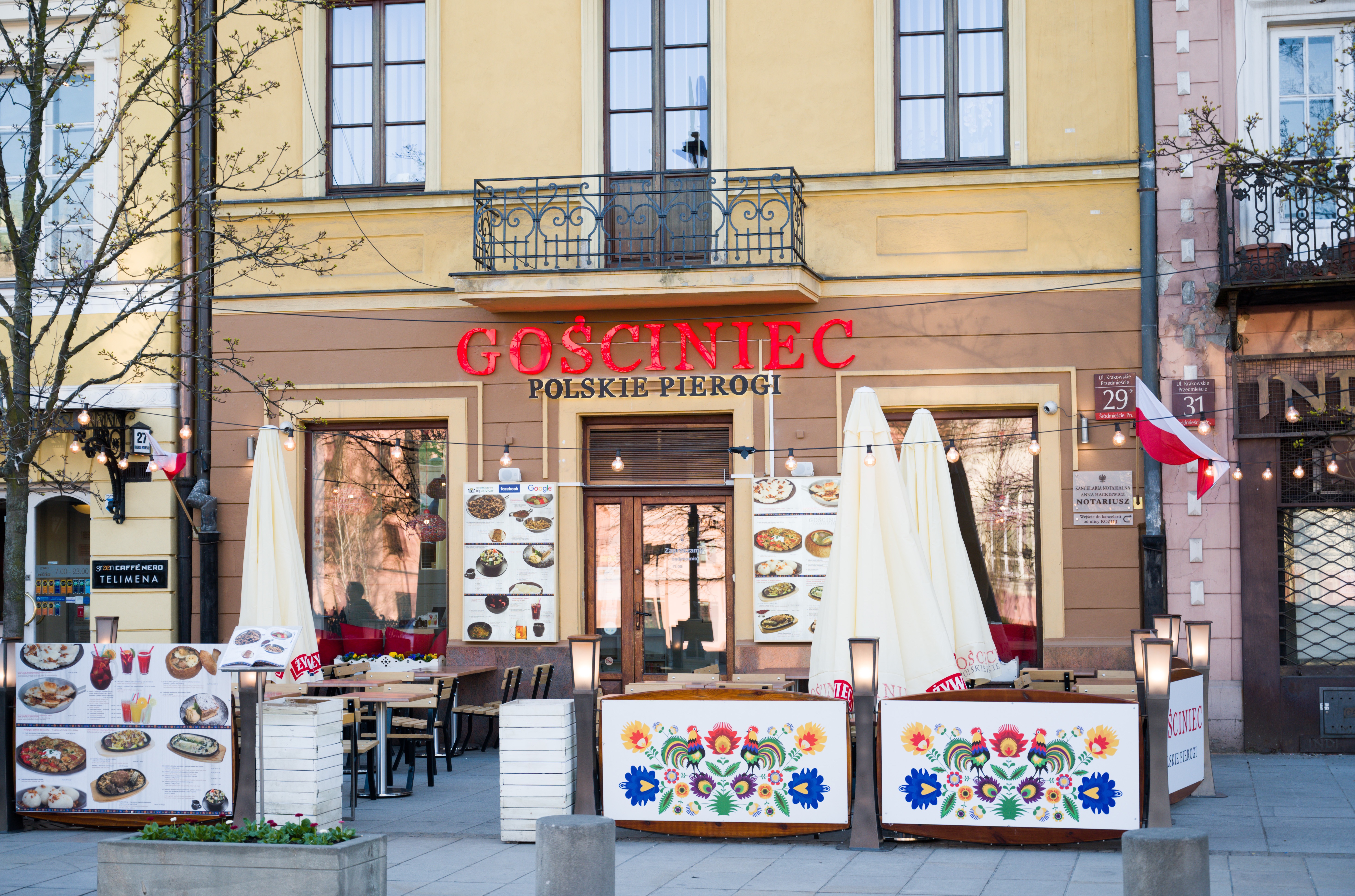 Street view of Gosciniec